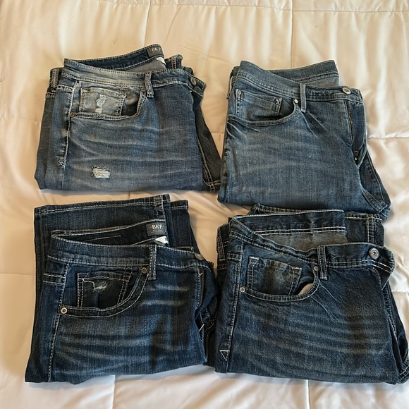 Men’s 38L Buckle Jeans lot - Picture 2 of 7